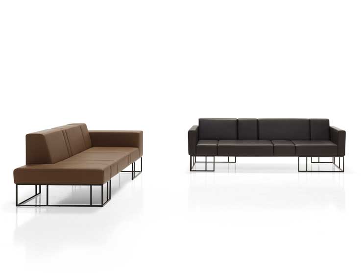 Sofás para salas de espera