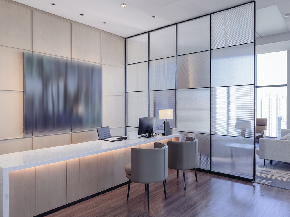 construcción de oficinas