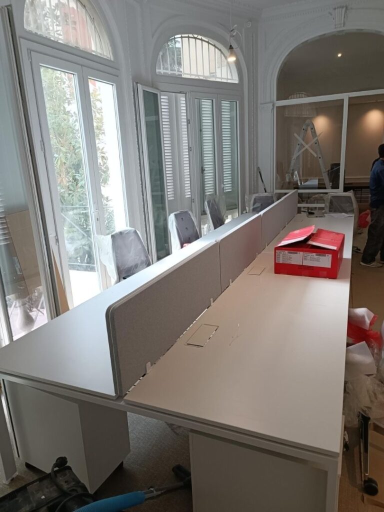 implantación de oficina realizado para una empresa del sector de inversiones - proyecto de Bunno Estudio