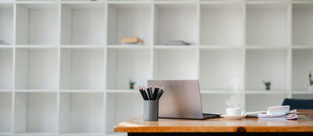 estantería para escritorio